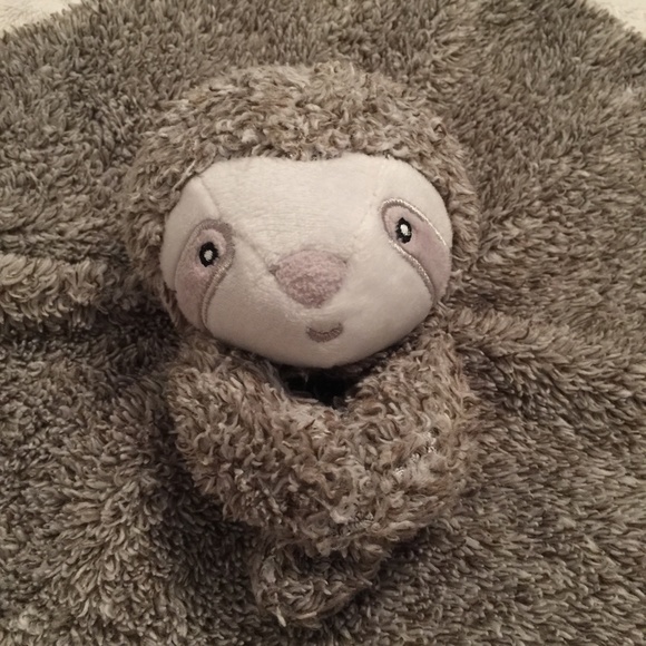 Carter's Sloth Baby Plush Security Blanket Lovey - Picture 3 of 5